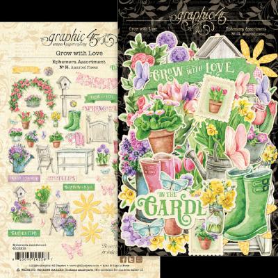 Graphic 45 Grow with Love - Ephemera Assortment