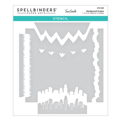 Spellbinders Background Scapes Stencils