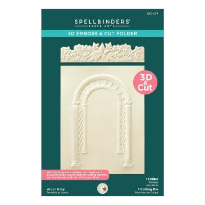 Spellbinders 3D Embossingfolder - Arbor & Ivy