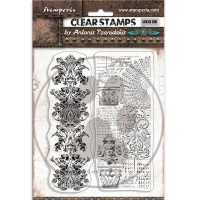 Stamperia Sir Vagabond in Fantasy World Stempel - Borders