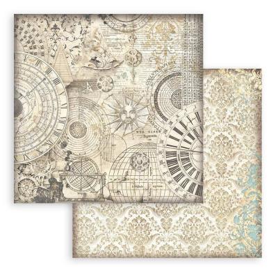 Stamperia Sir Vagabond in Fantasy World - Ochre Pattern