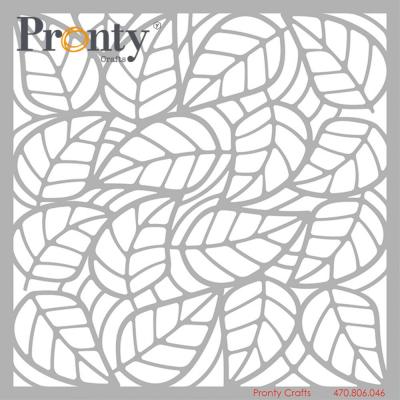 Pronty Crafts Beautiful Butterfly Stencil - Leaves