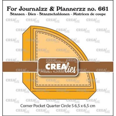Crealies Cutting Dies - Corner Pocket - Viertelkreis