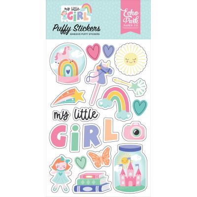 Echo Park My Little Girl - Puffy Stickers