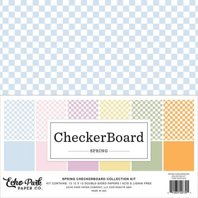 Echo Park Collection Kit - Spring Checkerboard