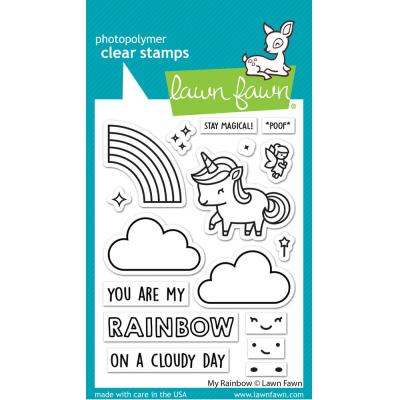 Lawn Fawn Stempel - My Rainbow