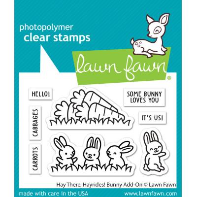 Lawn Fawn Stempel - Hay There, Hayrides! Bunny Add-On