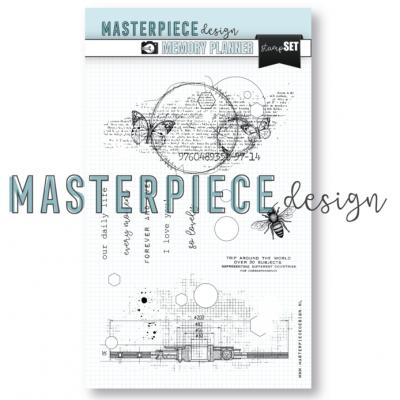 Masterpiece Design Stempel - Butterfly Circles