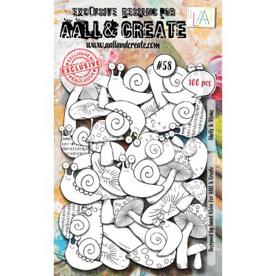 Aall and Create Ephemera Die-Cuts - Shells & Stems