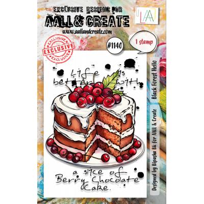 Aall and Create Stempel - Black Forest Hello