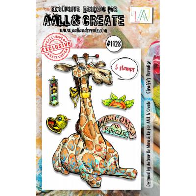 Aall and Create Stempel - Giraffe's Paradise