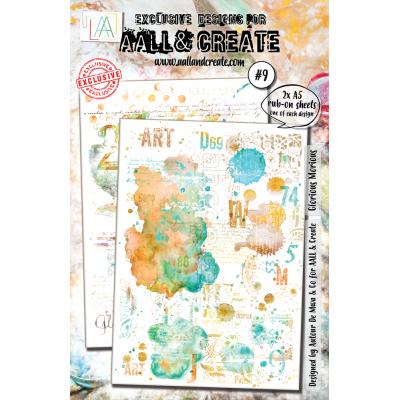 Aall and Create Rub-Ons A5 - Glorious Morious