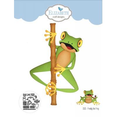 Elizabeth Craft Designs Jungle Party Dies - Freddy The Frog