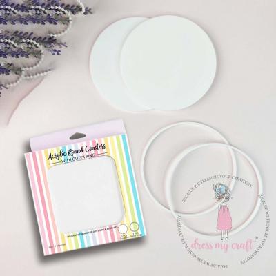 Dress My Craft Acrylic Coasters