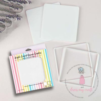 Dress My Craft Acrylic Coasters