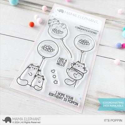 Mama Elephant Stempel - It's Poppin