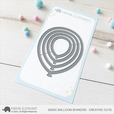 Mama Elephant Creative Cuts - Basic Balloon Shakers