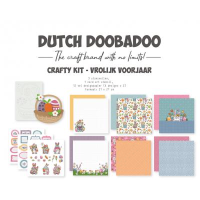Dutch Doobadoo Crafty Kit - Vrolijk Voorjaar