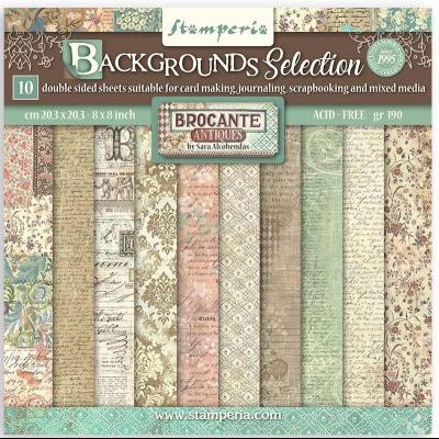 Stamperia Brocante Antiques - Backgrounds