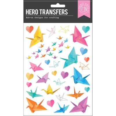 Hero Arts Hero Transfers Origami Cranes