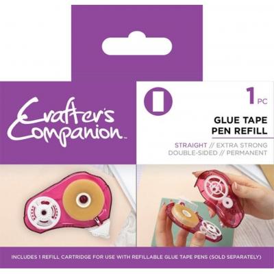 Crafter's Companion Glue Tape Pen Refill Straight