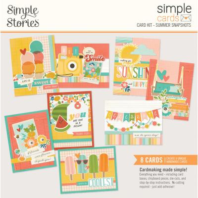 Simple Stories Summer Snapshots - Simple Cards Kit
