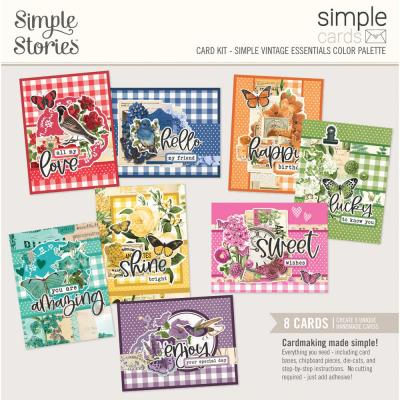 Simple Stories Simple Vintage Essentials Color Palette - Simple Cards Kit