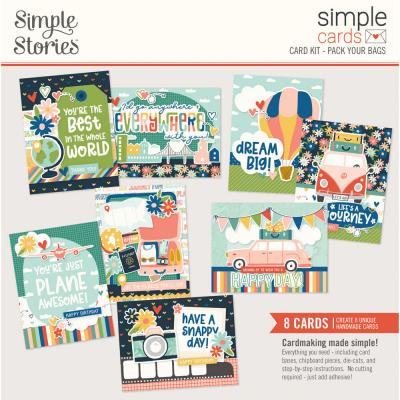 Simple Stories Pack Your Bags - Simple Cards Kit