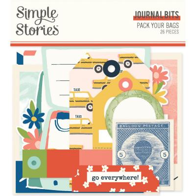 Simple Stories Pack Your Bags - Journal Bits