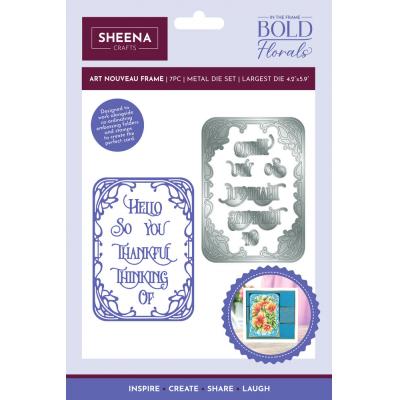 Crafter's Companion Sheena Crafts Cutting Die - Art Nouveau Frame