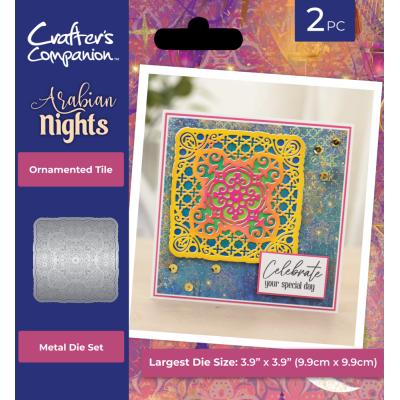 Crafter's Companion Arabian Nights - Ornamented Tile