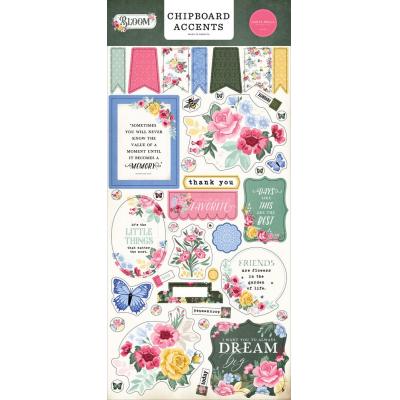 Carta Bella Bloom - Chipboard Accents