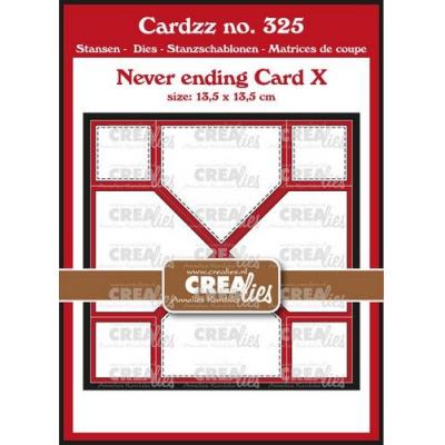 Crealies Cutting Dies - Never Ending Card X