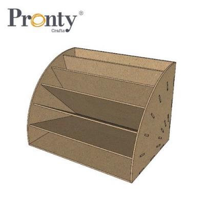 Pronty MDF Aufbewahrungssystem - Wave Paper A4 Box