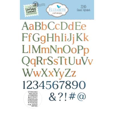 Elizabeth Craft Designs Cutting Dies - Classic Alphabet