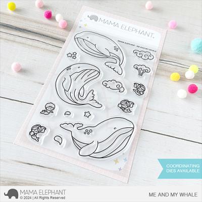 Mama Elephant Stempel - Me And My Whale