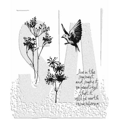 Stampers Anonymous Tim Holtz Stempel - Nature's Moments