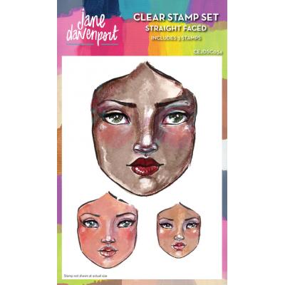 Creative Expressions Jane Davenport Stempel - Straight Faced