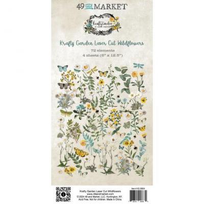 49 and Market Krafty Garden - Laser Cut Wildflowers