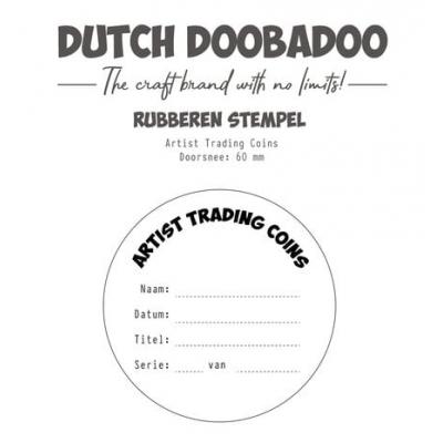 Dutch Doobadoo Artist Trading Coins Text