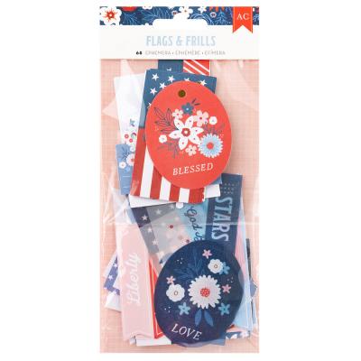 American Crafts Flags & Frills - Ephemera Journaling