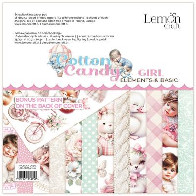 LemonCraft Cotton Candy Girl - Elements & Basics Paper Pad