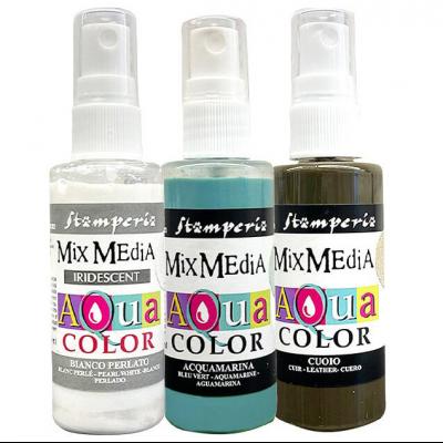 Stamperia Secret Diary - Aquacolor Paint Kit