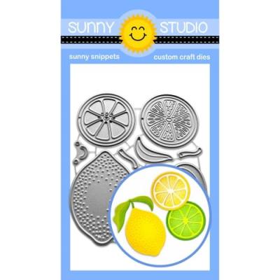 Sunny Studios Cutting Dies - Fresh Lemon