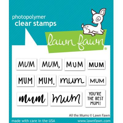 Lawn Fawn Stempel - All the Mums