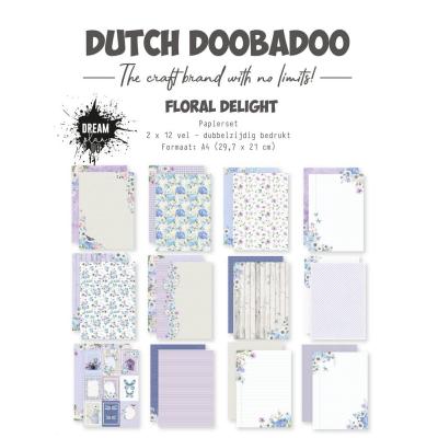 Dutch Doobadoo Floral Delight - Paper Pack