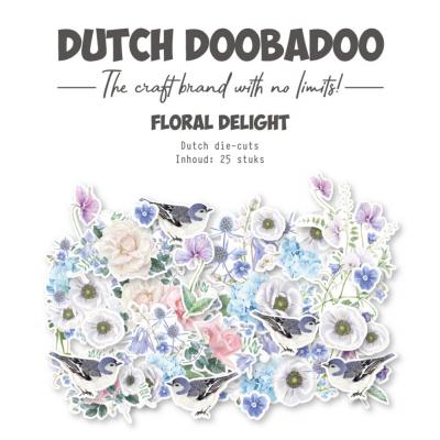 Dutch Doobadoo Floral Delight - Blumen und Vögel