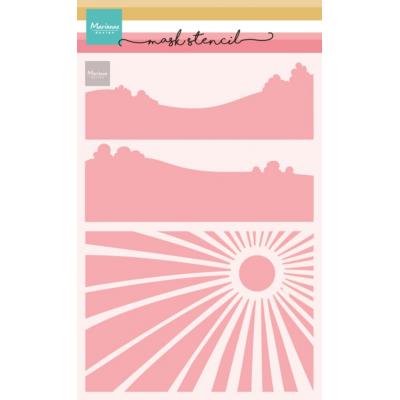 Marianne Design Stencil - Picnic Scenery