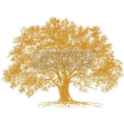 Prima Marketing Re-Design Gold Foil Decor Transfers - Growth