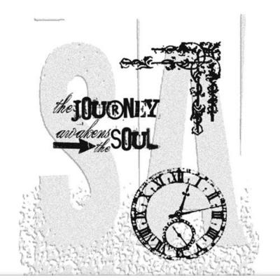 Stampers Anonymous Tim Holtz Stempel - Soulful Journey